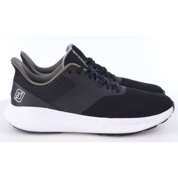 FootJoy FJ Flex Men\'s Knit Spikeless Golf Shoes Size 11 M Black 56287 main image 7